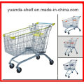 Large Capacity Metal European Style Supermarket Shopping Trolley